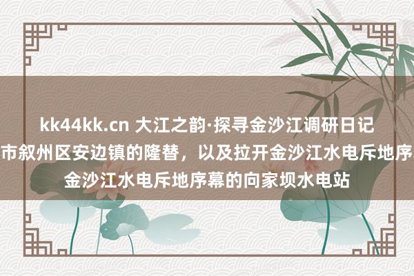 kk44kk.cn 大江之韵·探寻金沙江调研日记丨5月16日：宜宾市叙州区安边镇的隆替，以及拉开金沙江水电斥地序幕的向家坝水电站